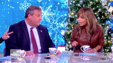 Chris Christie Clashes With ‘the View Hosts On Impeachment