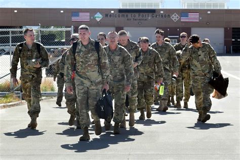 Soldiers From Fort Carsons 4th Combat Aviation Brigade Deploy To