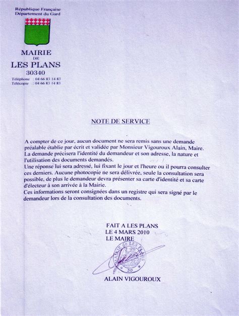 Horaire ete 2013.pdf note de service fixant les horaires.travail.l'horaire de travail du personnel des services.rédigez une note de service qui. Vent de folie à Les Plans: Requête "note de service"