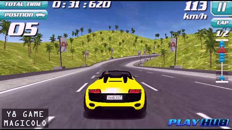 Y8 Games To Play Drift Rush 3d Free Driving Game 2016 Youtube