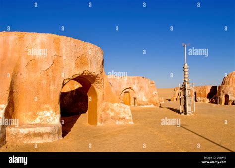 Star Wars Movie Set Near Tozeur Tunisia Stock Photo Alamy