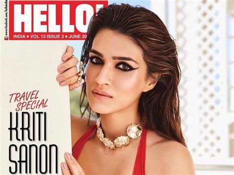 Kriti Sanon Sizzles On The Cover Of Hello Faaltoo News