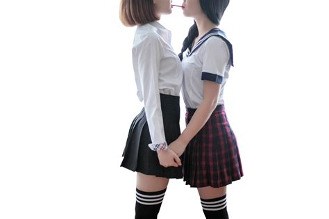 Lesbian School Girls Kissing Telegraph