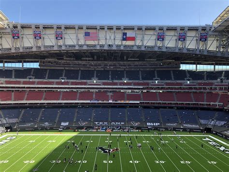 The Houston Texans Opened Their 48 Million Roof At Nrg Stadium For The