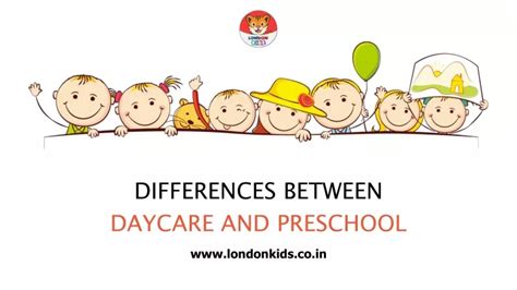 Ppt Differences Between Daycare And Preschool Powerpoint Presentation