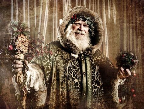 The Pagan Origins Of Santa Claus Holly King Original Santa Claus Pagan