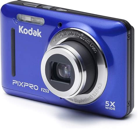 Amazon Kodak FZ53 BL Point And Shoot Digital Camera With 2 7 LCD