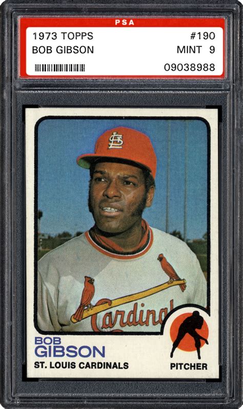 An omaha, nebraska native, gibson began his professional sports career playing basketball under contract with the harlem. 1973 Topps Bob Gibson | PSA CardFacts™