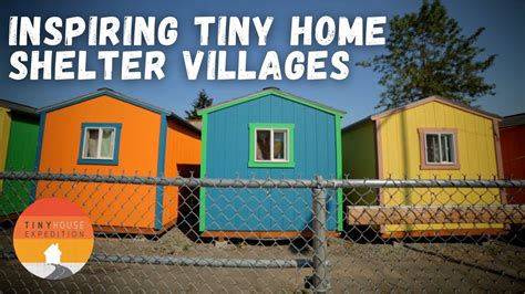 Seattles Practical Village Model Tiny Homes For Homeless Youtube