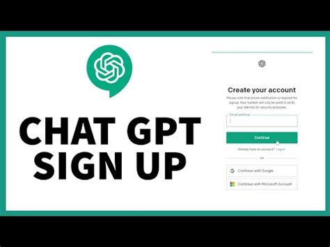 Step By Step Guide Create Your Own ChatGPT Account Register Sign Up