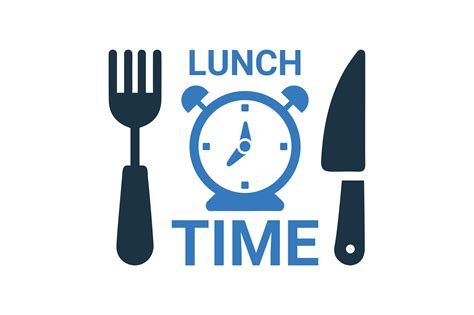 Hour Lunch Time Icon Graphic By 121icons · Creative Fabrica