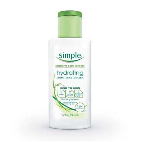 When i was looking for a moisturiser, that is affordable as well as makes my skin look hydrated for a very long time, i ended up getting this simple kind to skin. Simple Hydrating Light Moisturizer: leaves your skin ...