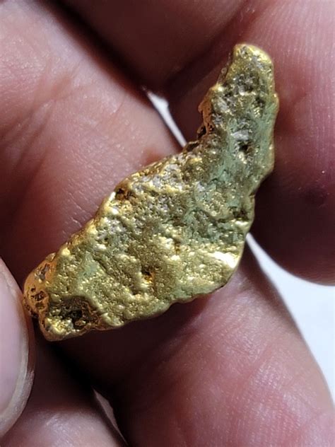 9.15 gram Idaho Gold nugget with small amount of quartz - Goldbay