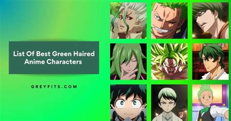 Aggregate 135 Green Haired Anime Guy Vn