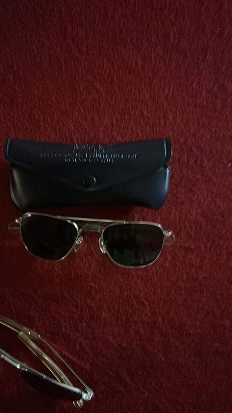 vintage american optical ao 12k gf 5 1 2 pilot aviator sunglasses authentic ebay