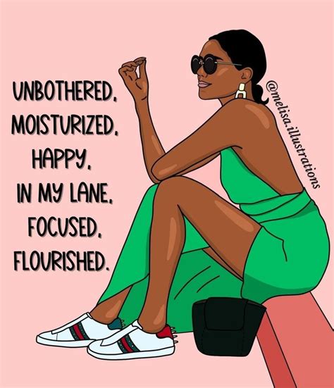 Melisa Illustrations In Black Girl Quotes Black Women Quotes
