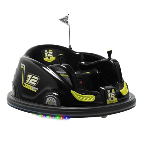 Flybar 12v Bumper Car Xl Battery Powered Ride On For Boys And Girls