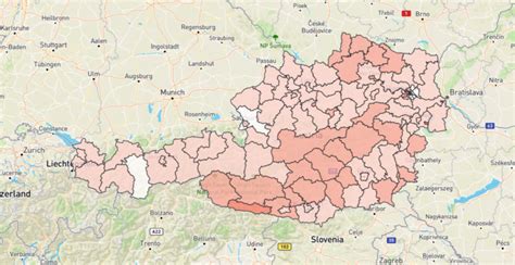 Die risikogruppe möchte noch nicht sterben. Interaktive Österreich-Karte zeigt Corona-Fallzahlen ...