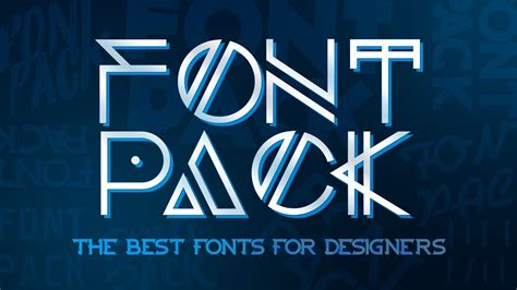 Best Font Pack For Designers Youtube