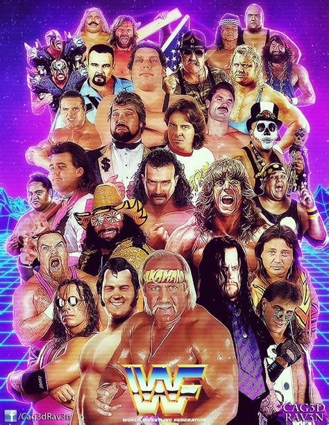 80s Wwf By Cag3drav3n Wwf Superstars Wrestling Superstars Wrestling