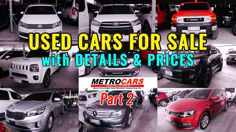 Second Hand Cars Used Cars For Sale In The Philippines 2020