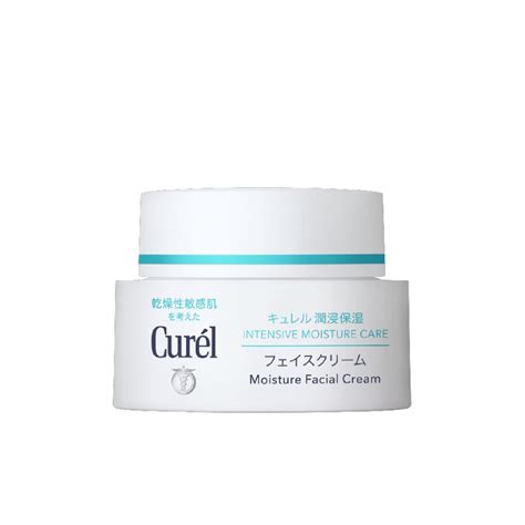 Curel Intensive Moisture Facial Cream 40g Derma Cosmetics Beauty