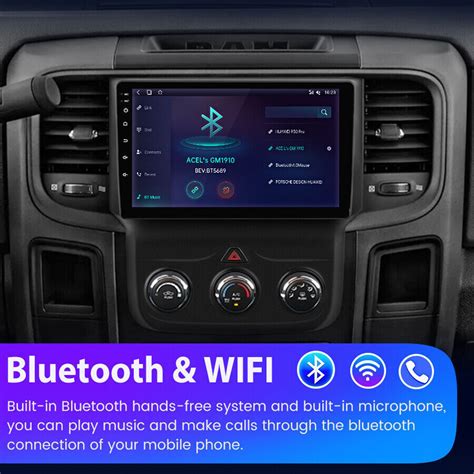 For Dodge Ram 1500 2500 3500 2013 2018 Android 120 Car Stereo Radio