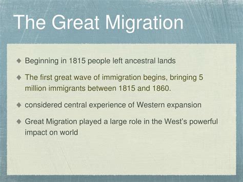 Ppt Great Migration Powerpoint Presentation Free Download Id1384999