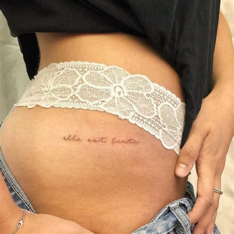 Elegant Small Hip Tattoos Youll Need To Get In