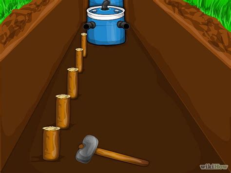 You will need to adapt the container's opening to fit the standard 3 inch sewer connection. How to Construct a Small Septic System