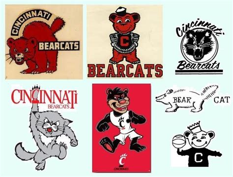 I Love Those Mascots Bearcats Mascot Vintage Logo