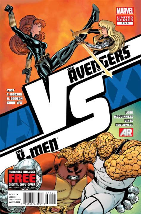 avx vs 3 the thing vs colossus black widow vs magik issue