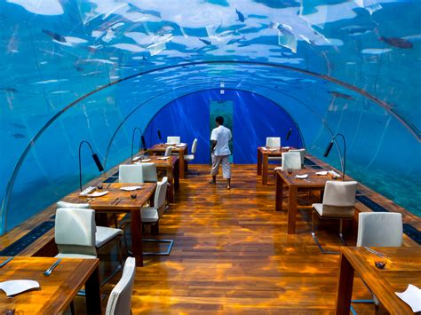 Indulge In Luxurious Ithaa Underwater Restaurant In Maldives The