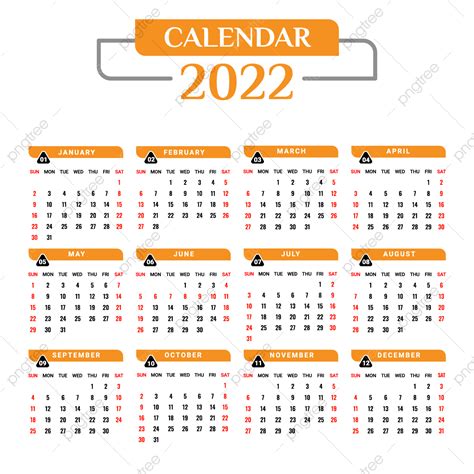 Gambar Kalender 2022 Dengan Gaya Geometris Kuning Dan Hitam Kalender