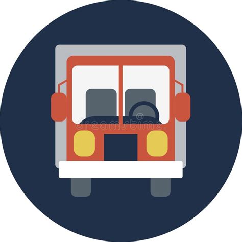 Transport Flat Icons Cars And Public Transport Vector Flat