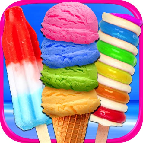 Rainbow Ice Cream Yum Kids Frozen Summer Desserts And Glitter Popsicles