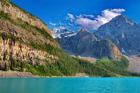 Lake Moraine Banff National Park Jigsaw Puzzle In Great Sightings