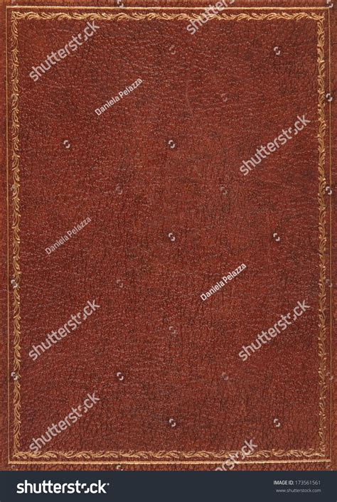Brown Leather Book Cover Stock Photo 173561561 Shutterstock