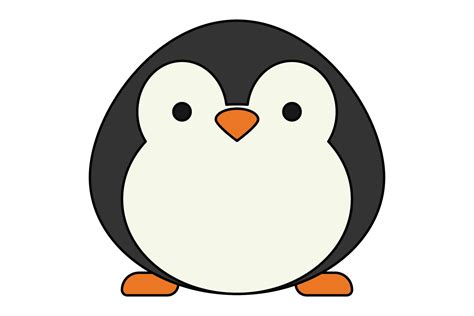 Cute Penguin Illustration Graphic By Kidscorner · Creative Fabrica