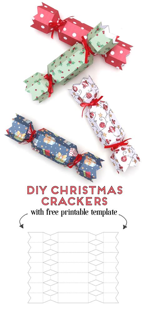 This box also contains a music sheet including christmas and everyday tunes. LEARN HOW TO MAKE DIY CHRISTMAS CRACKERS WITH THIS FREE PRINTABLE TEMPLATE. | Diy christmas ...