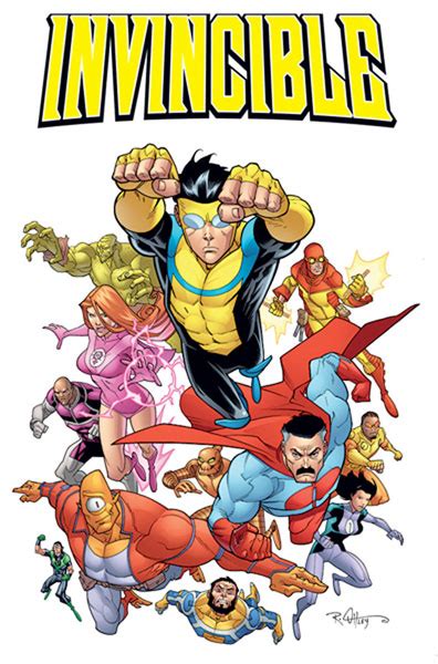 Invincible Cast Poster Westfield Comics