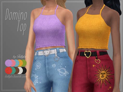 The Sims Resource Trillyke Domino Top