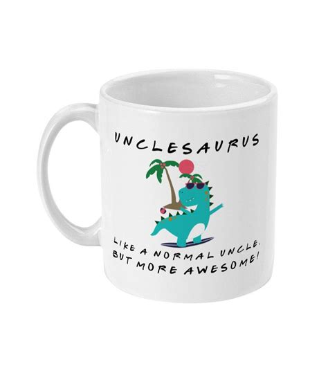What book should i gift my uncle on his 75th birthday ? Uncle Gift, Uncle Mug, Dinosaur Unclesaurus Like A Normal ...