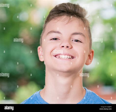 Boy Teen Portrait Smile Hi Res Stock Photography And Images Alamy