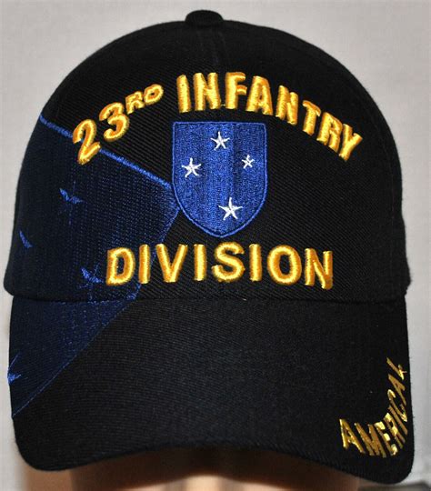 US Army 23rd Infantry Division Americal Military Black Hat NEW LAST ONE