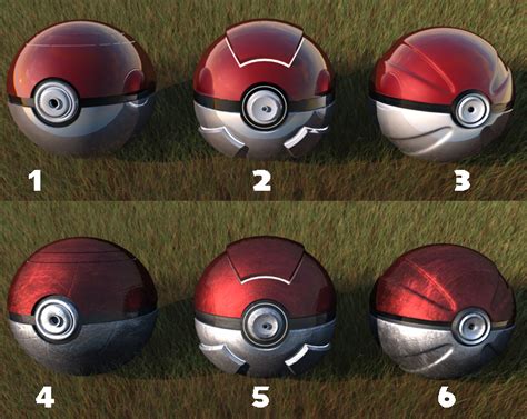 Pokeballs With Different Textures By Finnakira On Deviantart Pokémon