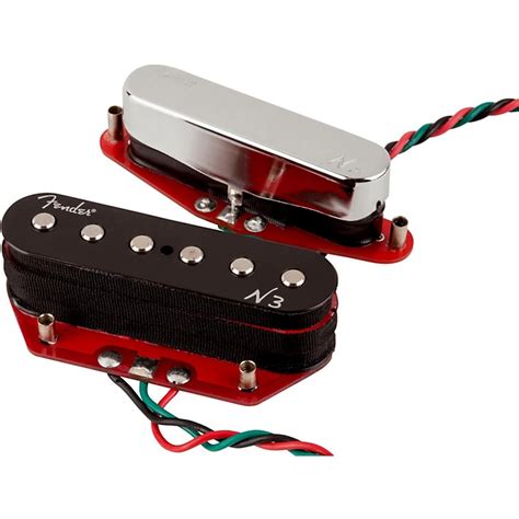 Fender N3 Noiseless Telecaster Pickups Set Of 2 Musicians Friend