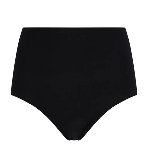 Womens Chantelle Black Chantelle Soft Stretch High Waisted Thong