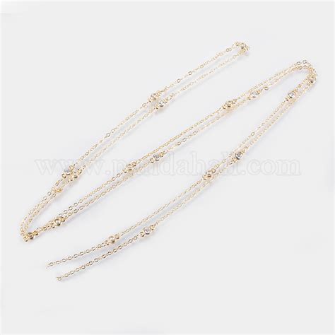 Wholesale Handmade Brass Beaded Chains