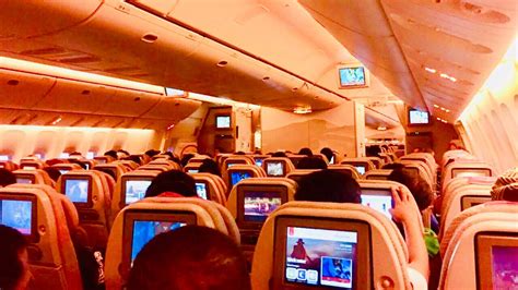 Emirates Boeing 777 Economy Class Review Pictures Details